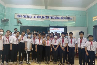 Trường THCS Bình Châu tổ chức thi trong CLB Tiếng Anh (17/11/2022).